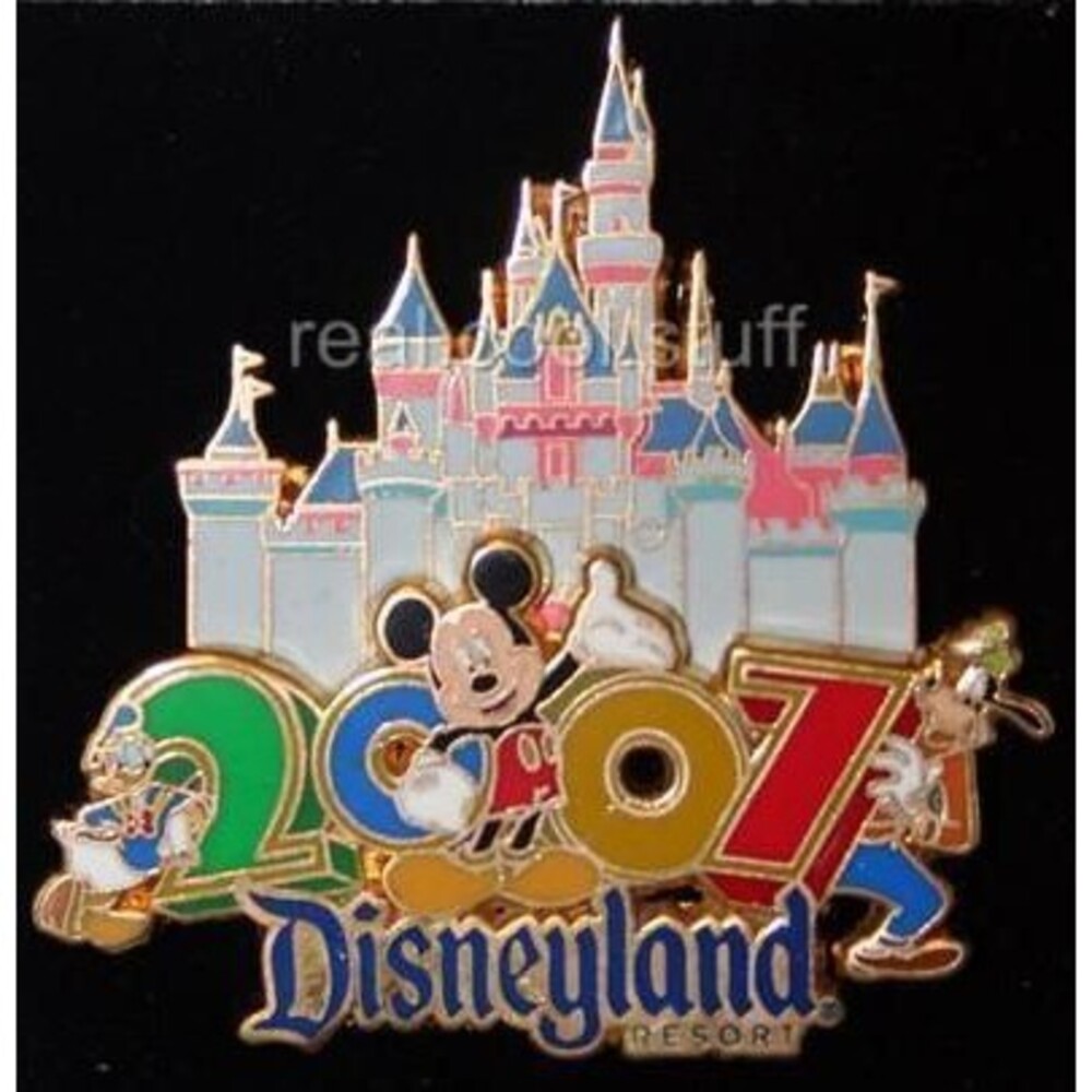 Disneyland - Dated 2007 Series - Mickey, Donald & Goofy